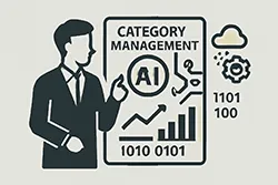 Ilustración sobre Category Management e inteligencia artificial
